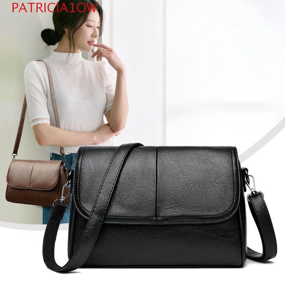 PATRICIA1OW Bolsa Para Mãe De Meia Idade , Crossbody De PU Com Vários Bolsos Estilo Coreano , Água Anti-Respingos