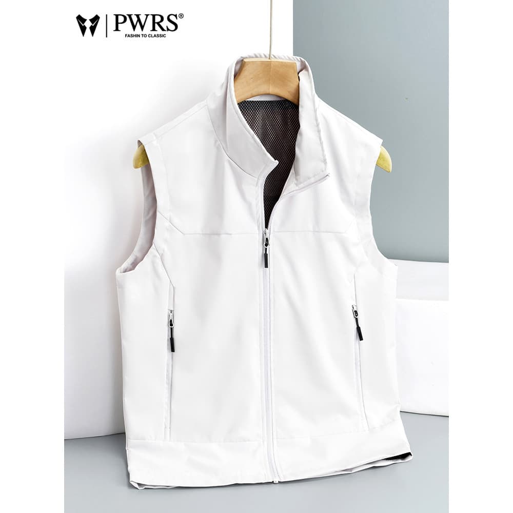 Colete masculino primavera outono exterior Wear fotografia ao ar livre lazer esportes colete de meia-idade juventude fer