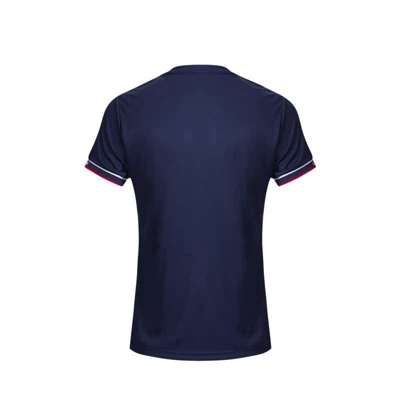 Ucan ucan novo estilo esportes camiseta feminina terno de treinamento de futebol de manga curta estilo fino respirável t