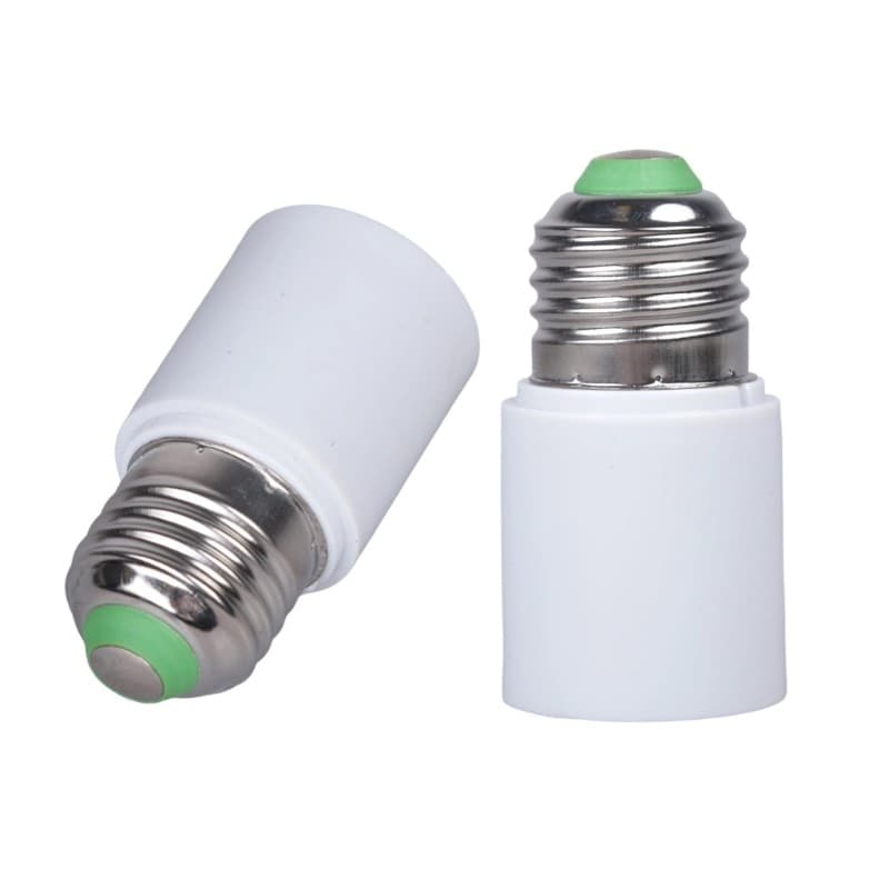 Yoo Conjunto De 2 Suportes De Lâmpada E27 Extensão 65Mm Conversor Extensores Para Luminárias E Eletrodomésticos Internos