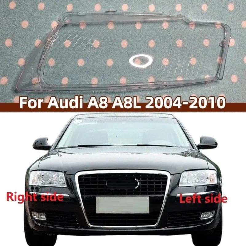 Tampa Dos Faróis Do Carro Lente De Vidro Farol Abajur Transparente Shell Da Lâmpada Para Audi A8 A8L D3 2004 2005 2006 2