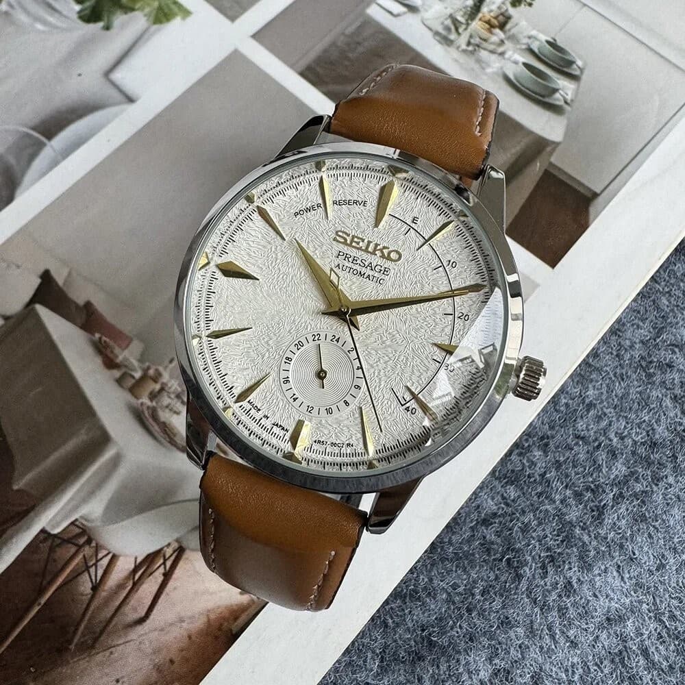 Novo Relógio Masculino À Prova D'água , Marca Seiko , casual Elegante De Quartzo .