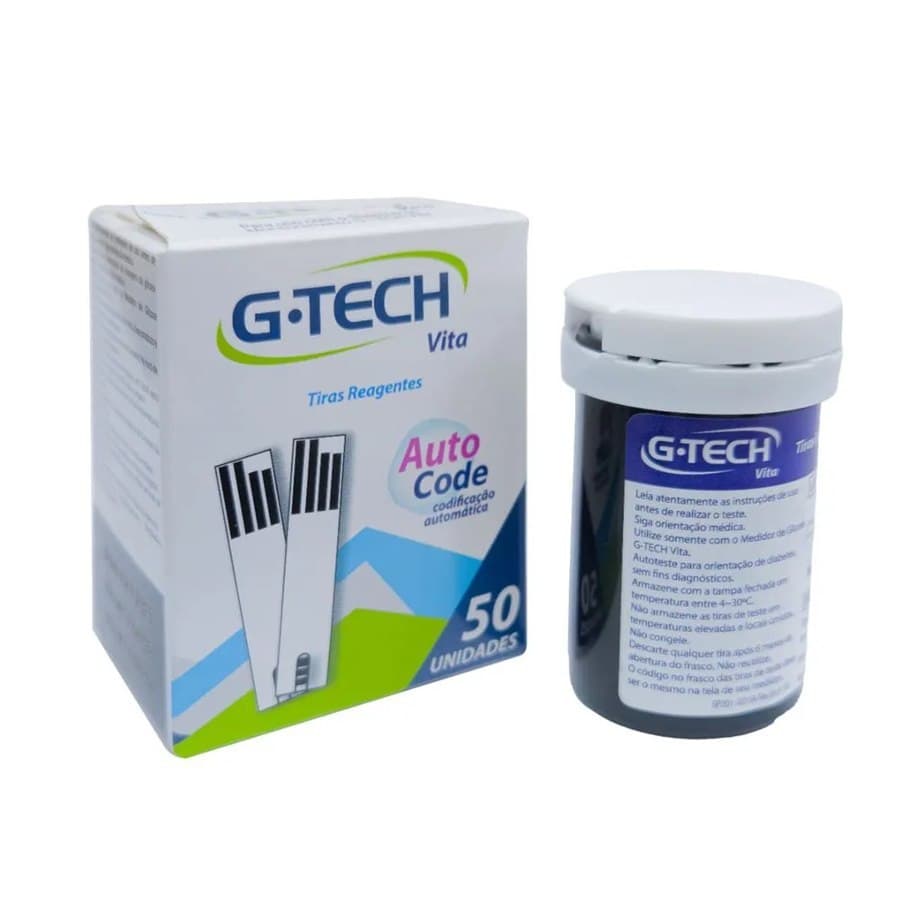 TIRAS REAGENTE G-TECH VITA 50 TIRAS
