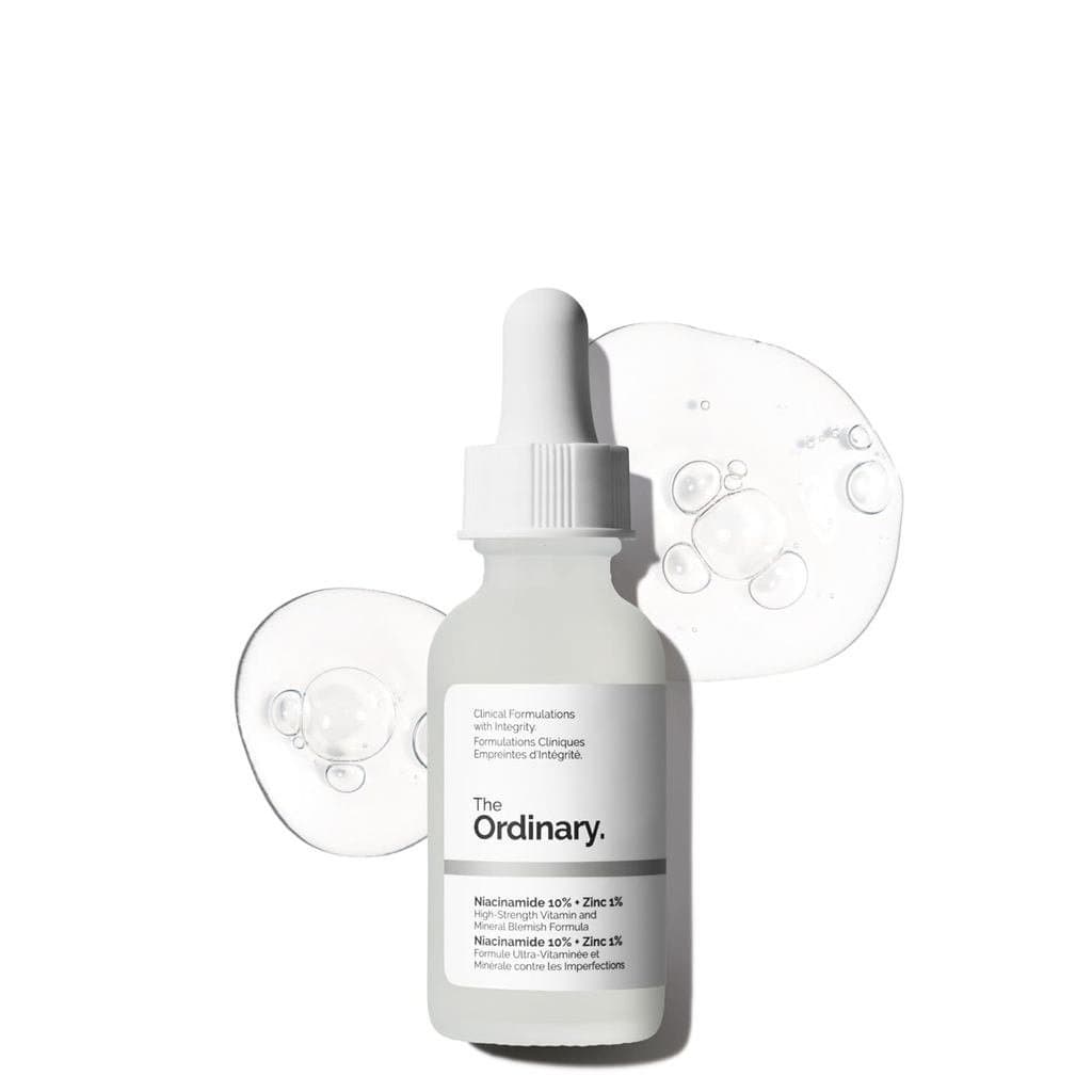 The Ordinary Niacinamide 10%+Zinc 1% Smoothing Serum é adequado para peles com tendência a manchas.