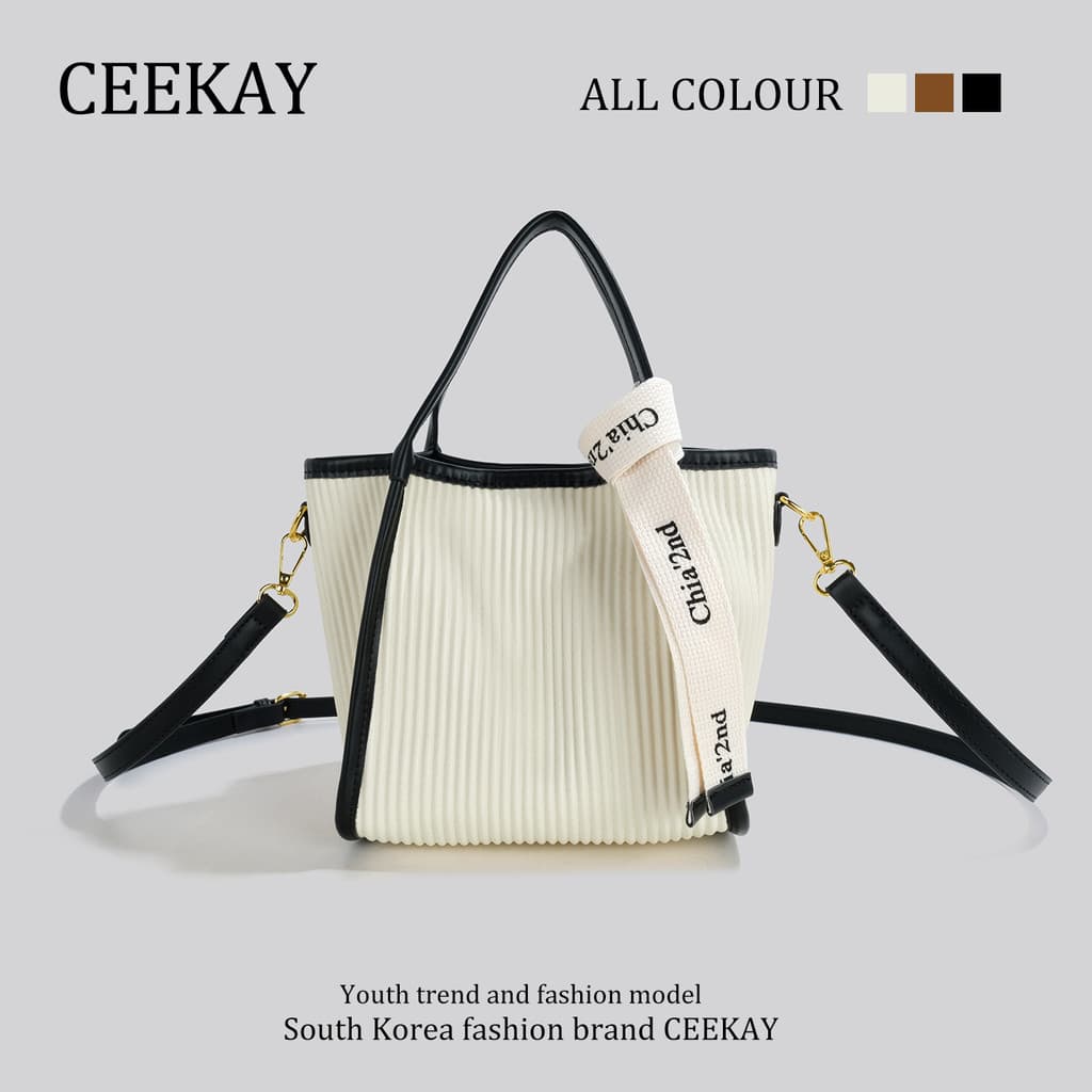 CEEEKAY Original autêntico High-End sentir saco feminino 2026 novo estilo de grande capacidade Commuter portátil cesta v