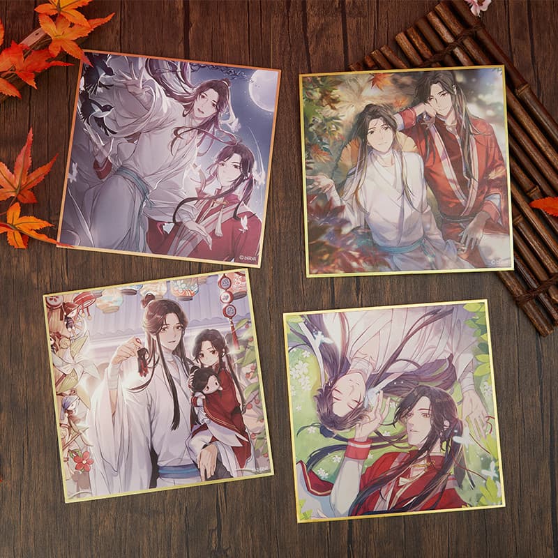 Bilibili Bili Anime Bênção Oficial Celestial Papel Colorido Xie Lian Saburo B Estação Genuína Oficial Comic Merchandise