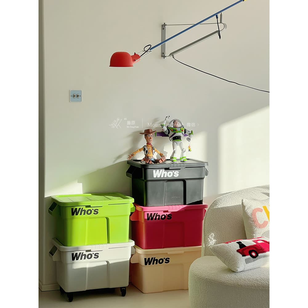 Thorsure mesmo estilo quadrado Flip caixa de armazenamento acampamento ao ar livre carro roupas brinquedo armazenamento