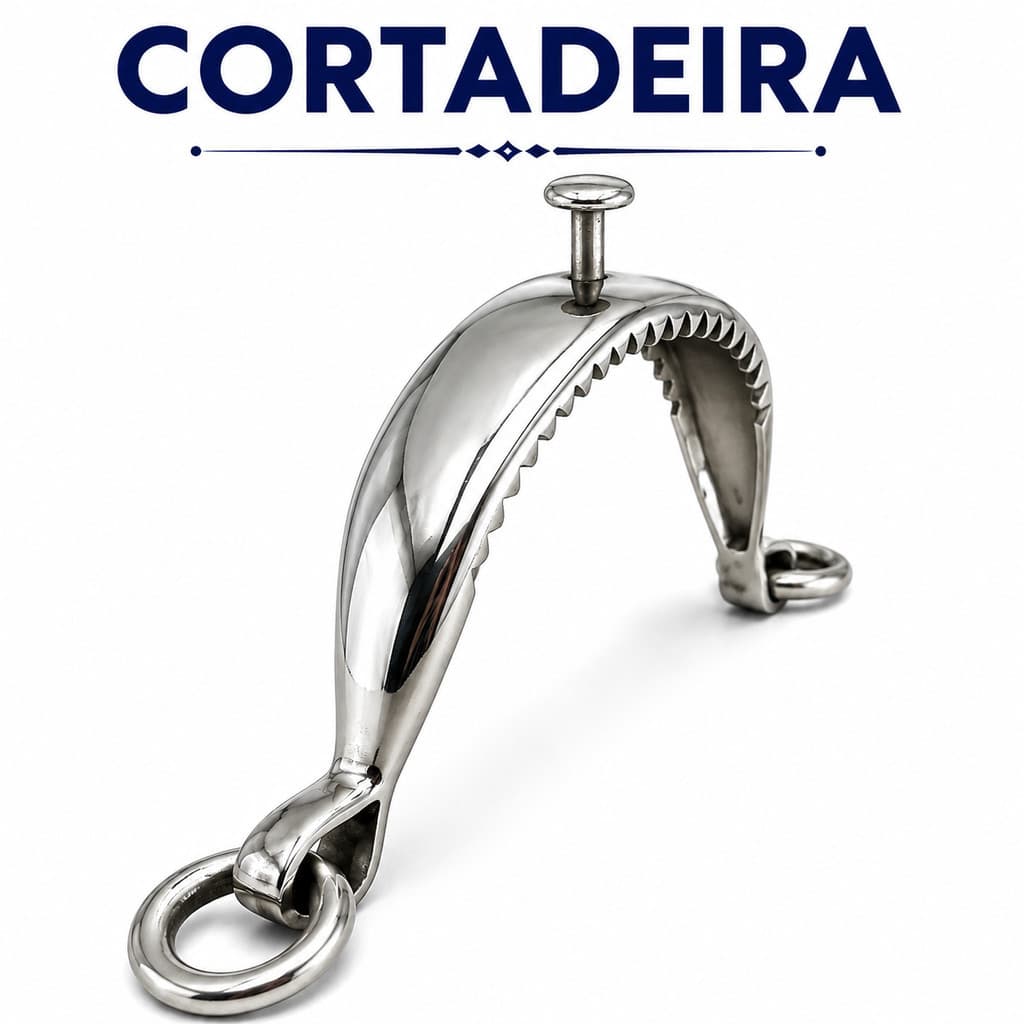 Freio Aço Inox Cortadeira De Latinha Cavalo Vaquejada
