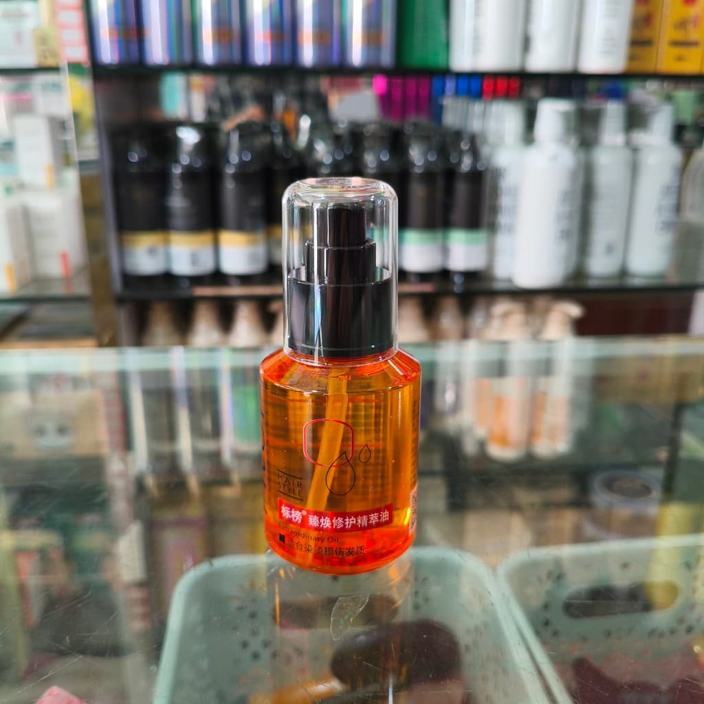 Publicidade (PIVOT) Zhenhuan Reparação Essência Óleo Cuidados com os Cabelos Óleo Essencial Leave-In 100ml Tingimento Pe