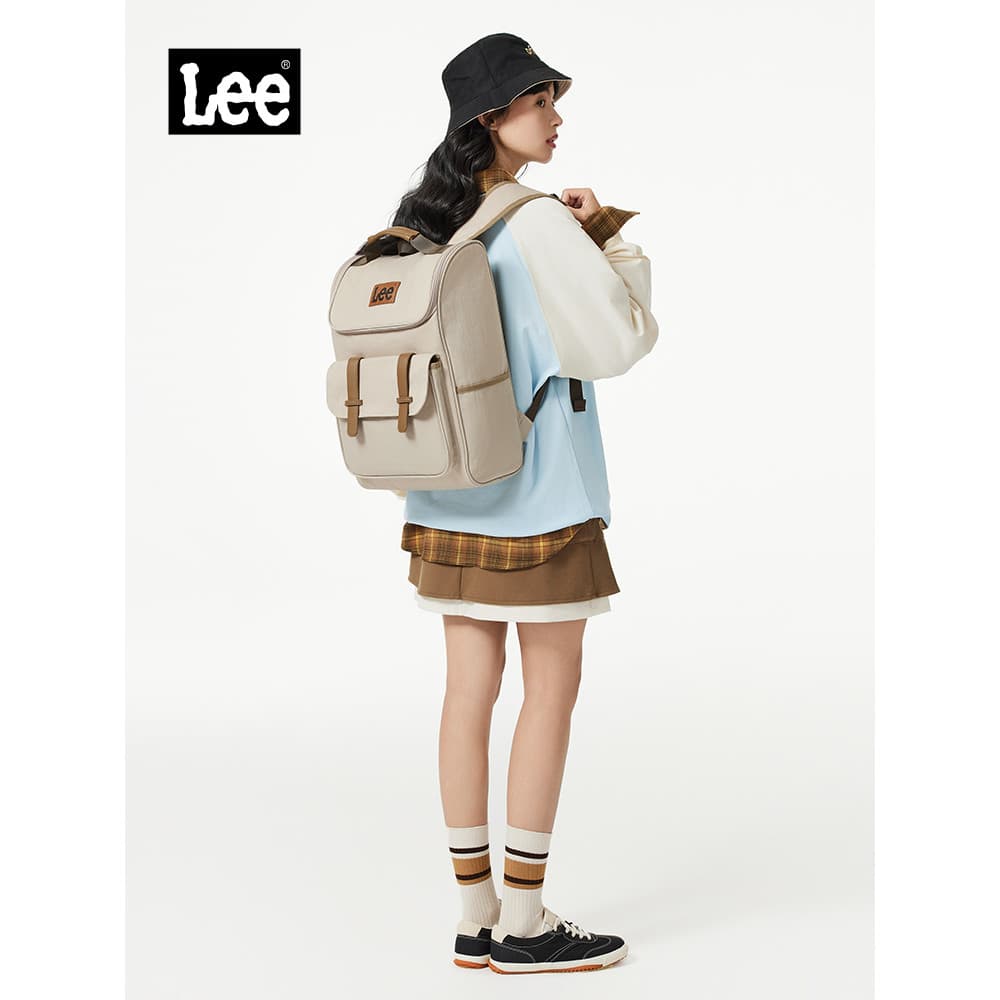 Lee novo estilo na moda mochila feminina estudante universitário mochila júnior estudante do ensino médio saco de viagem