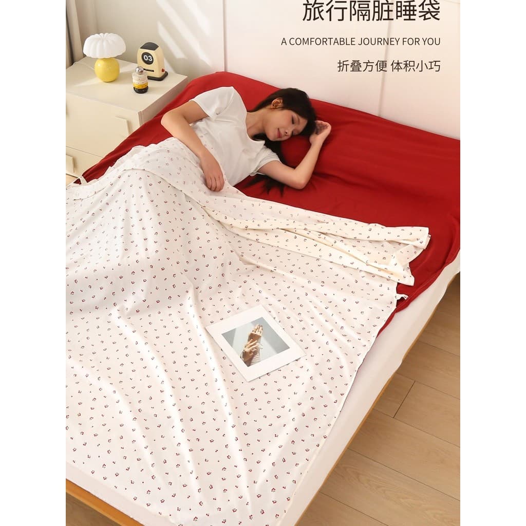 Ins vento sujo saco de dormir antibacteriano viagem portátil tendência reutilizável duplo Hotel sujo cama Anti-sujo
