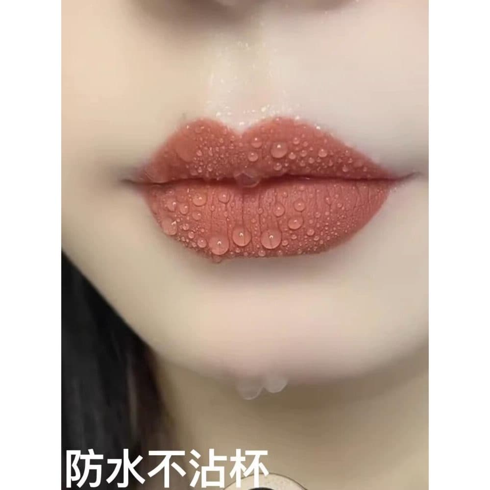 Li Jiaqi recomendado batom capa de chuva antiaderente copo à prova dwaterproof água feminino canela leite chá hidratante