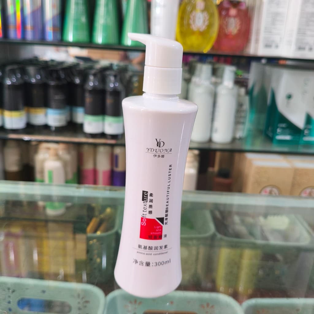 Idona Magic Roll Hair Perm Expert Aminoácido Condicionador Reparação Máscara Capilar 300ml Estilo Salão de Cabeleireiro