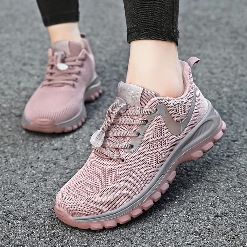 Mãe sapatos verão respirável Anti-deslizamento sapatos para idosos mulheres leve confortável de meia-idade idosos esport