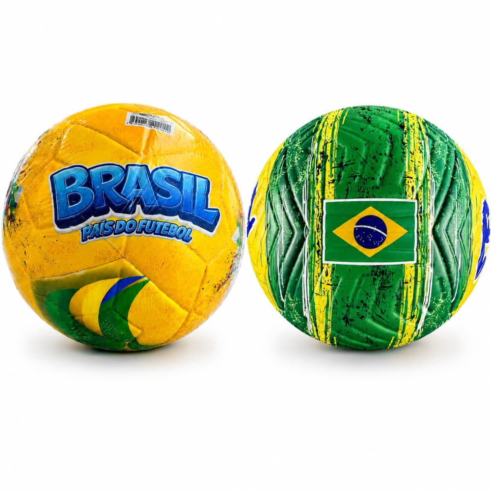 BOLA DE FUTEBOL N 5 BRASIL PAÍS DO FUTEBOL - FUTMAGIA SPORT