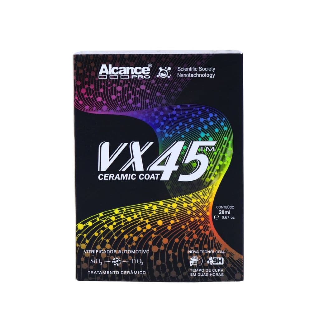 Vx45 Vitrificador De Pintura Automotiva Aeronaves 20ml - Alcance Profissional