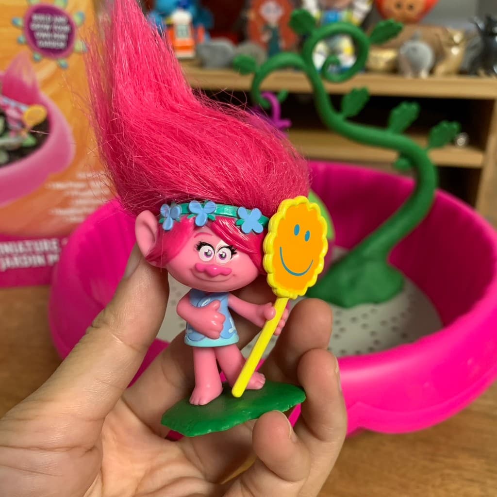 Criativo vaso de plantas suculentas vaso de flores cabelo mágico elfo boneca caixa de presente genuína estoque pronto en