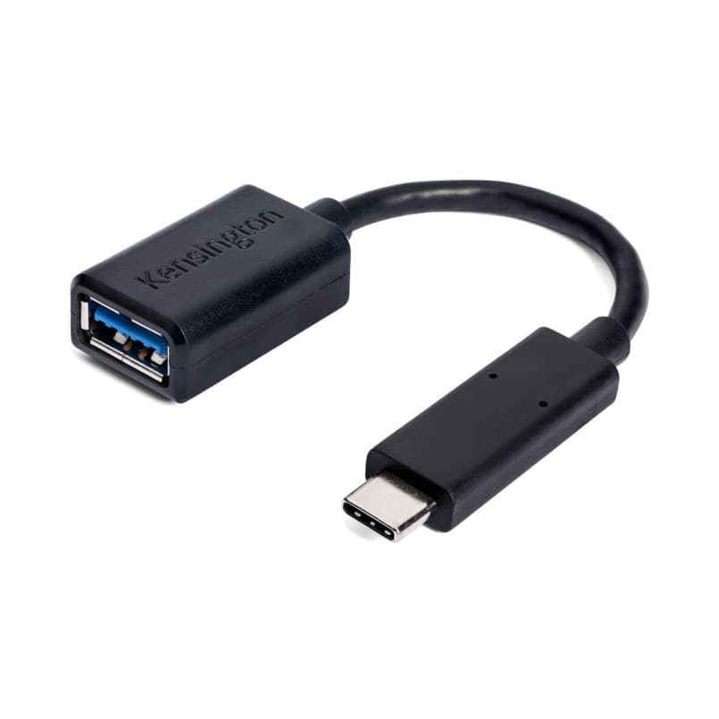 Adaptador USB-C Para USB-A Kensington CA1000 Conector Tipo C Para Dispositivos USB