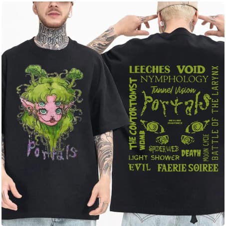 Camiseta Vintage Melanie Martinez Pour Femme 100% algodão
