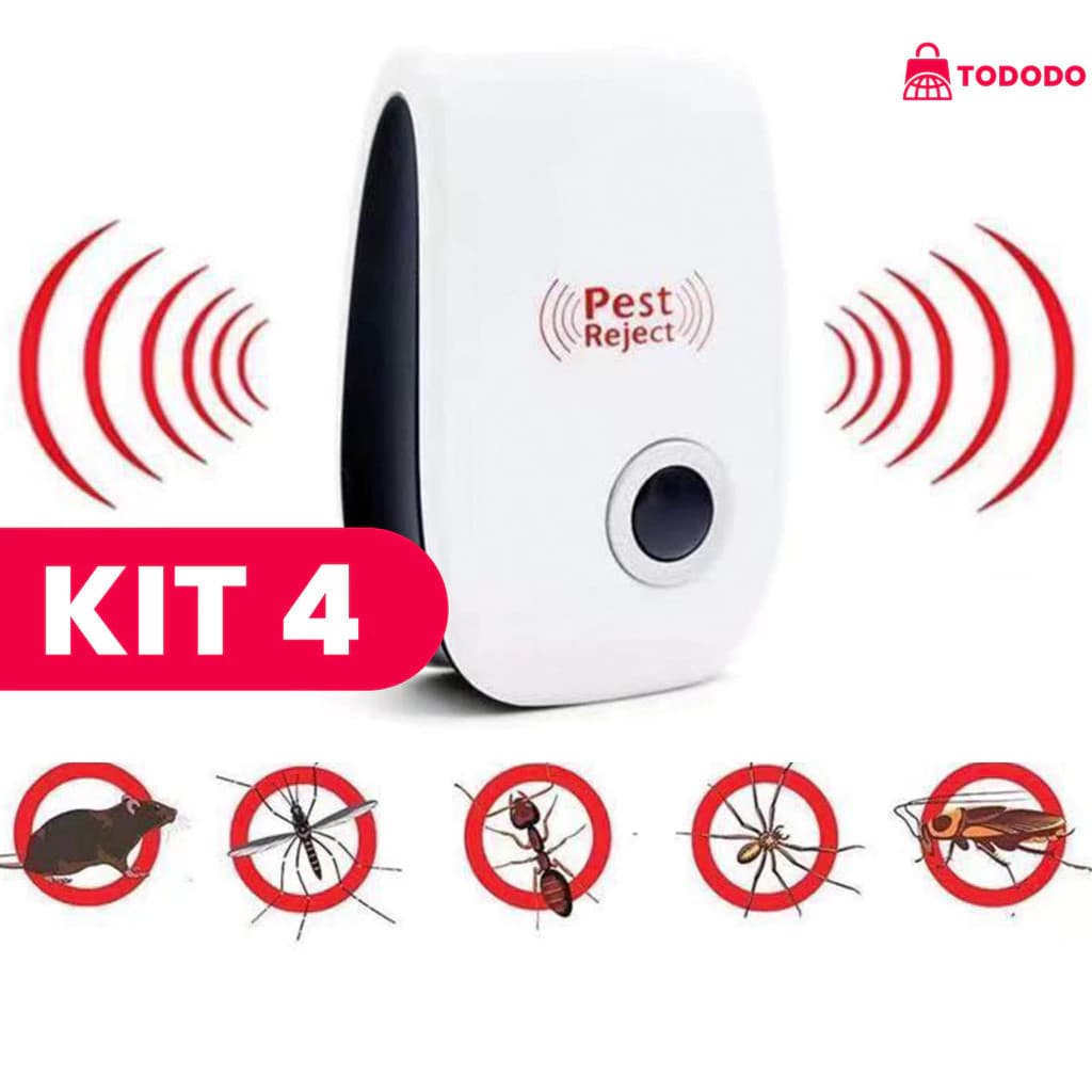 Repelente de mosquitos eletrônico ultrassônico para controle de pragas internas e roedores