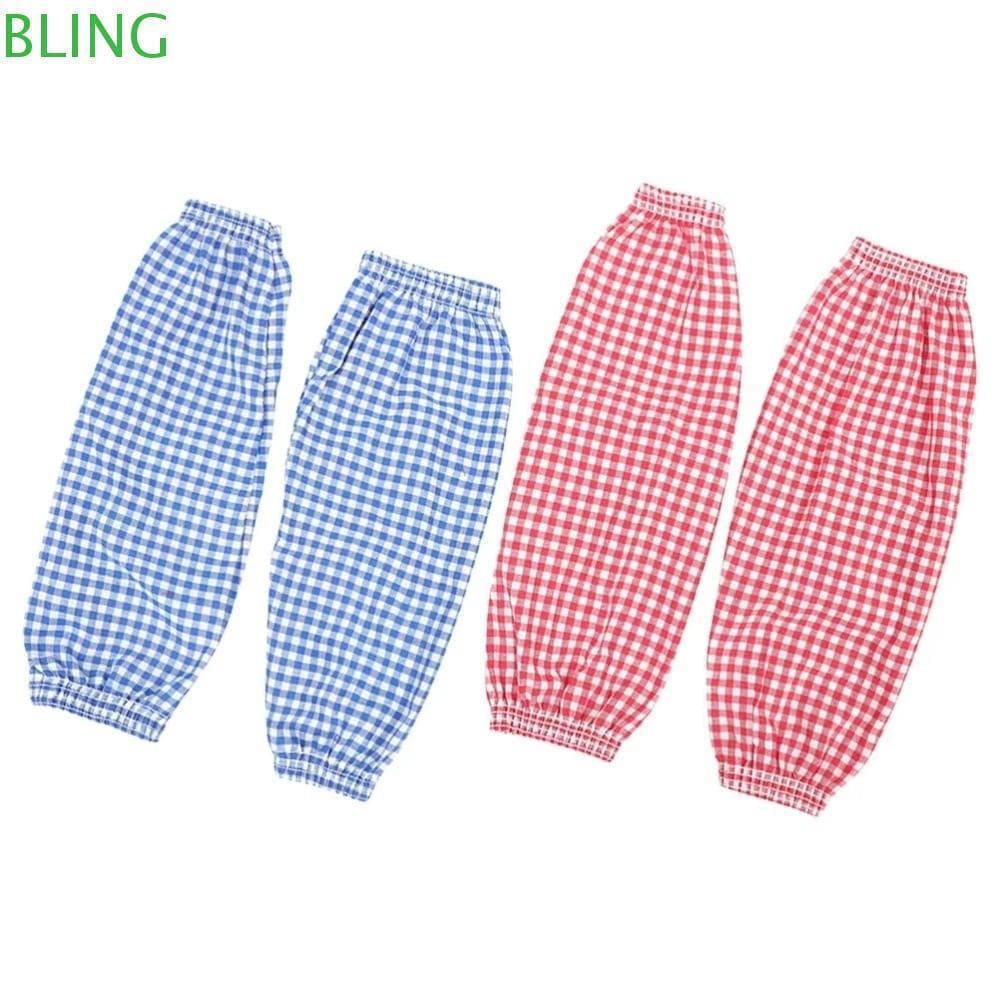 Protetor De Braço BLING , Capa Lavável Xadrez , Mangas Elásticas Antiincrustantes E Resistentes Ao Desgaste