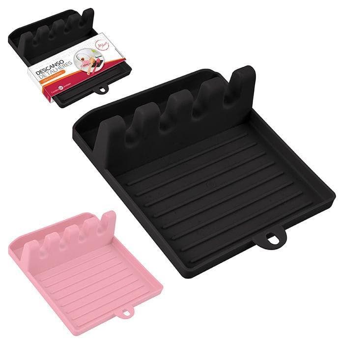 Descanso De Talheres Com 4 Div. - Perfeito para Organizar Utensílios