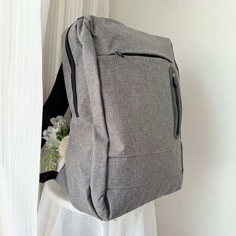Mochila de negócios ~ sólida simples estudante universitário mochila de computador bolsa escolar