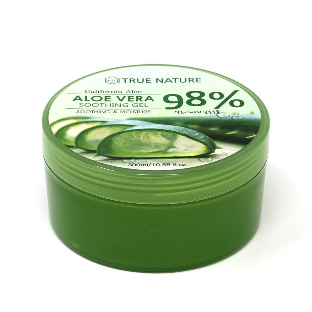 Gel Hidratante e Calmante True Nature 98% Aloe Vera para rosto e corpo