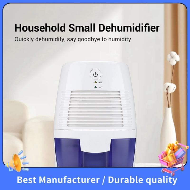 500ml Desumidificador Portátil Mudo Absorvedores De Umidade Secador De Ar Para Casa Sala Cozinha Desodorizador