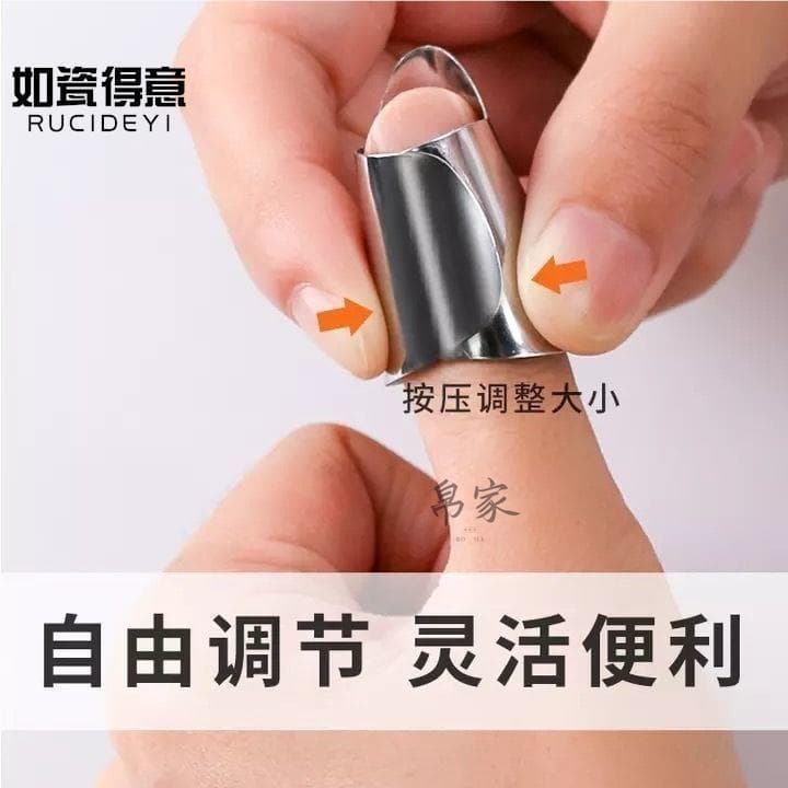 Manga de dedo grande para escolher pimenta, luvas especiais para escolher ferro, manga para unhas, selecionador de veget