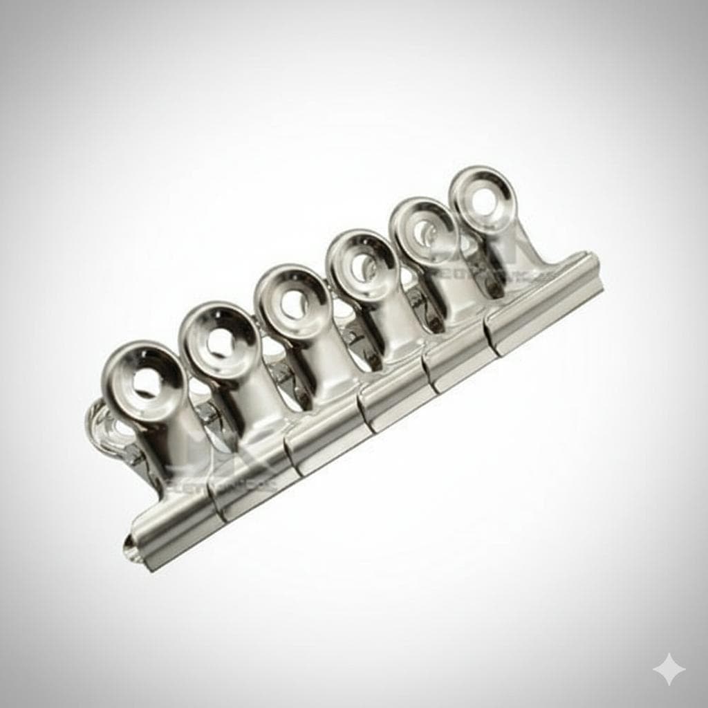 6 Presilhas Curvatura C Inox