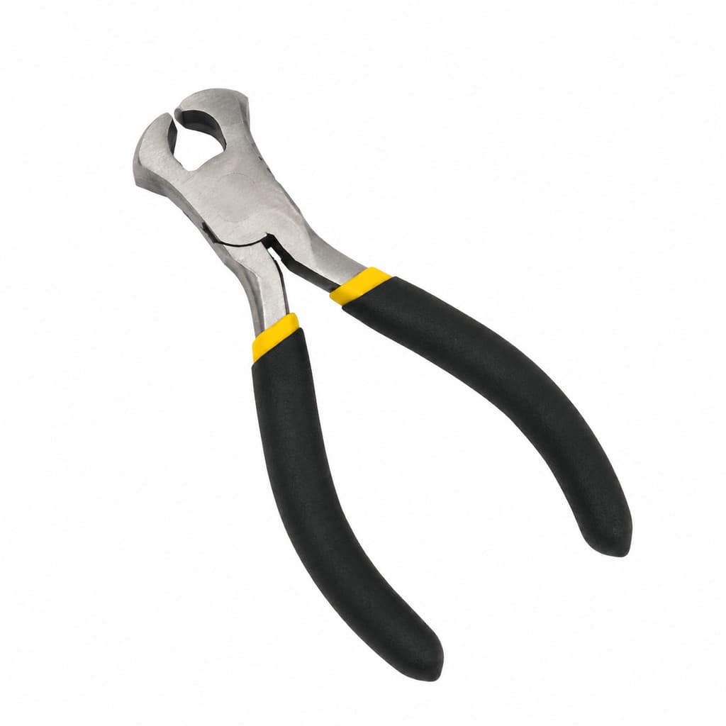 Alicate Torquês 4,5” Cabo Emborrachado Com Mola