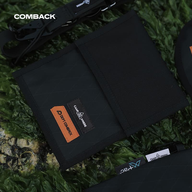 COMBACK multifuncional saco do mensageiro ao ar livre saco do tanque de gás acampamento portátil Velcro Anti-colisão sac