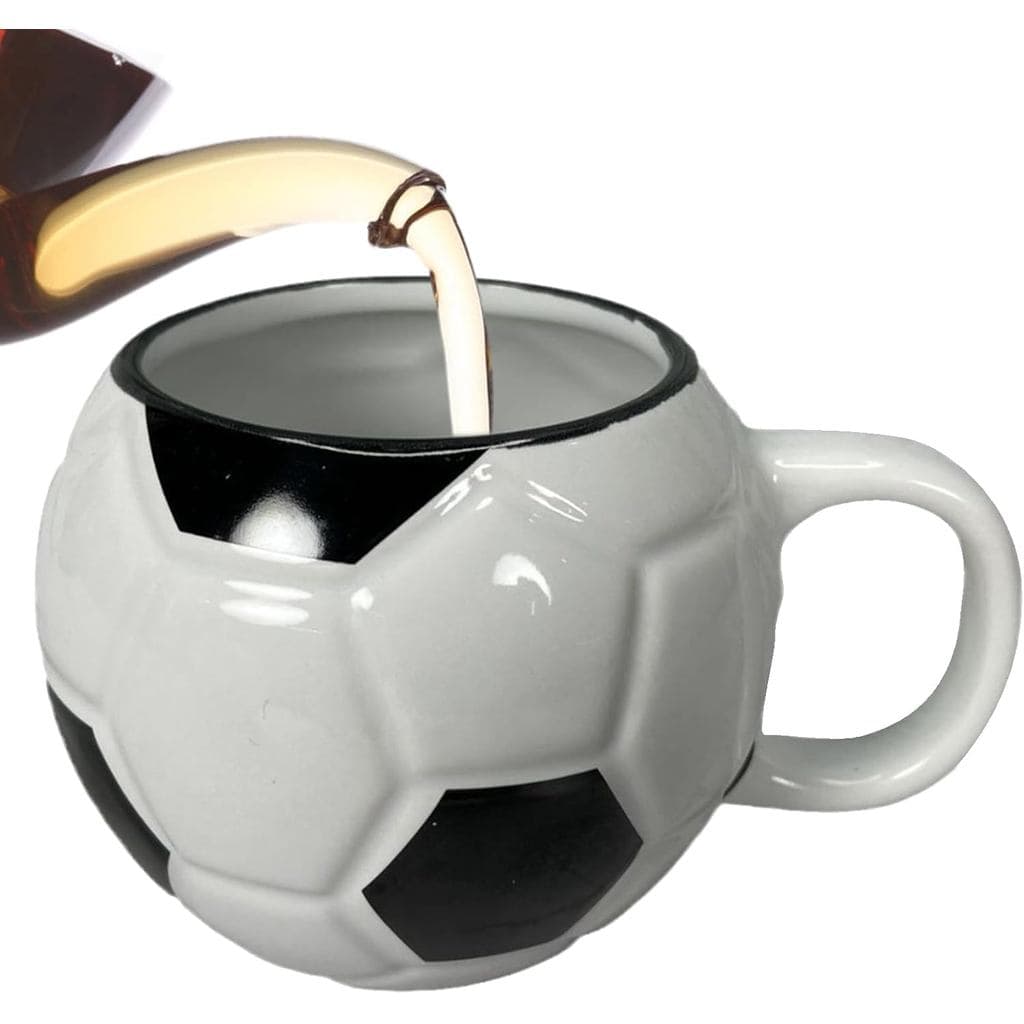 Caneca de Café de Futebol, Caneca Esportiva de Grande Capacidade, Caneca de Futebol para Decoração de Mesa, Caneca de Ce