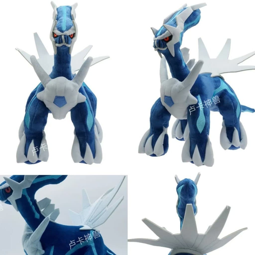 30cm Dialga Brinquedo De Pelúcia Pokemon Série Plushie Boneca Brinquedos Presentes Para Crianças