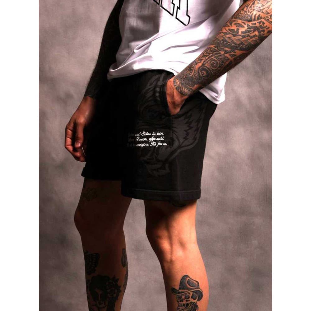 DARC lobo cabeça verão treinamento esportivo correndo basquete solto respirável musculação Fitness pesado na moda Shorts