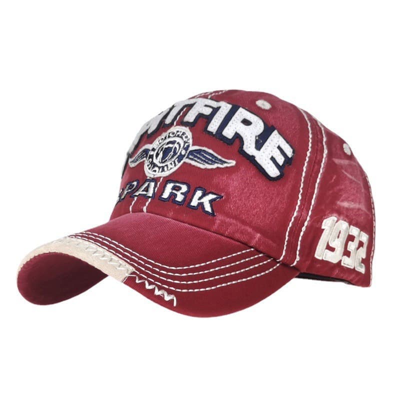 Boné de Beisebol de Algodão SPARK com Bordado e Proteção Solar**&*&&-***-&
