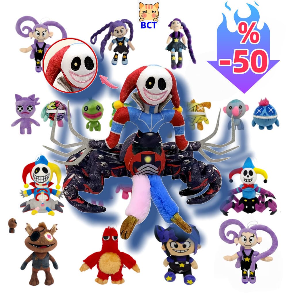 BCT Promoção de Baixo Preço: Boneco de Pelúcia Poppy Playtime Divertido Chum Chompkins, Capítulo 5 Lilylovebraids The EQ