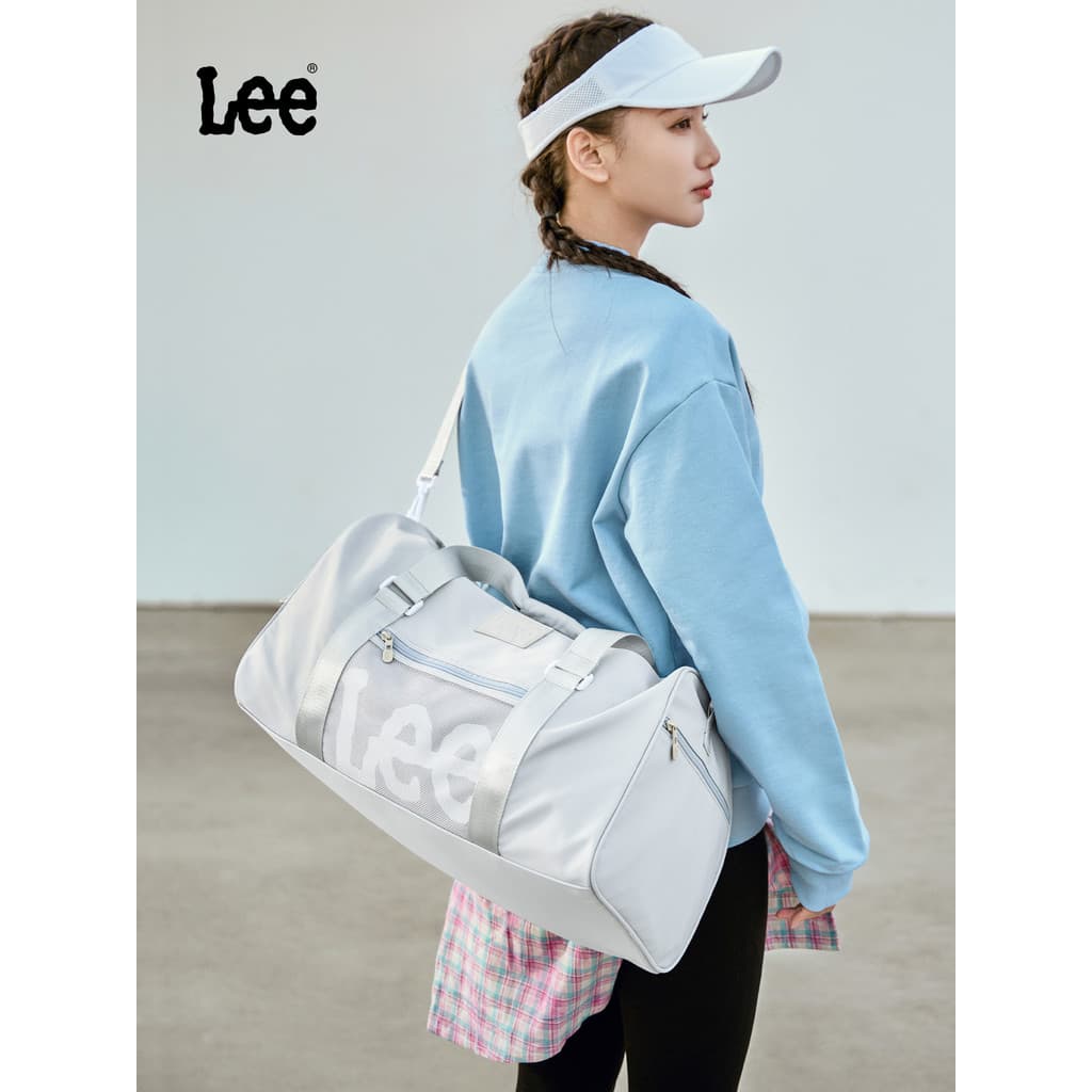 Lee bolsa de viagem de grande capacidade, separação seca e molhada, bolsa mensageiro multifuncional, bolsa de ginástica