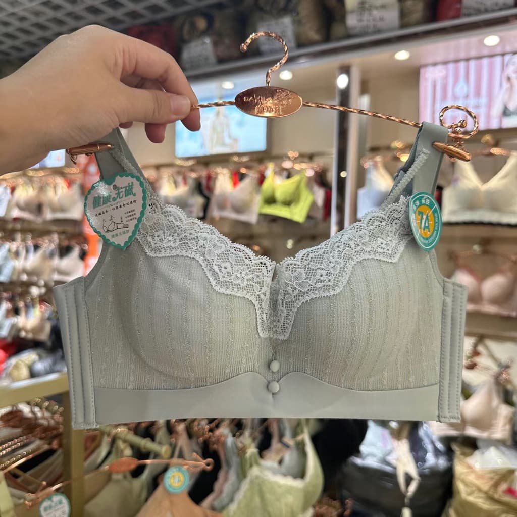 8553 não magnético sem anel de aço Push Up copo pêssego espessura média AB copo sutiã macio confortável ajustável roupa
