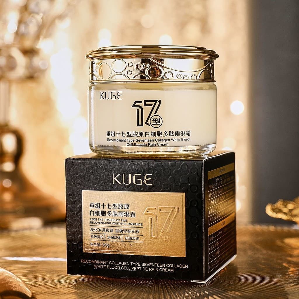 Pat One Conjunto Duplo 17 Tipo Peptídeo de Célula de Colágeno Creme de Chuva Hidratante Rejuvenescimento da Pele Creme F