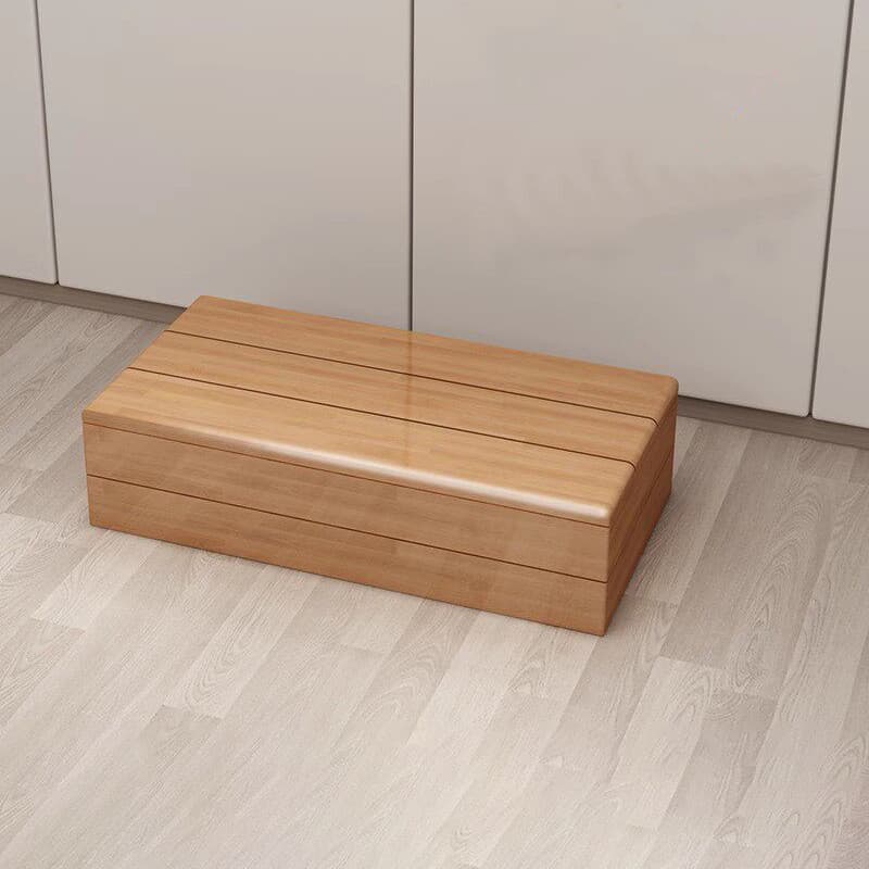 Apoio para os pés de bambu, apoio para os pés, escada, ferramenta útil, apoio para os pés doméstico, Piano infantil
