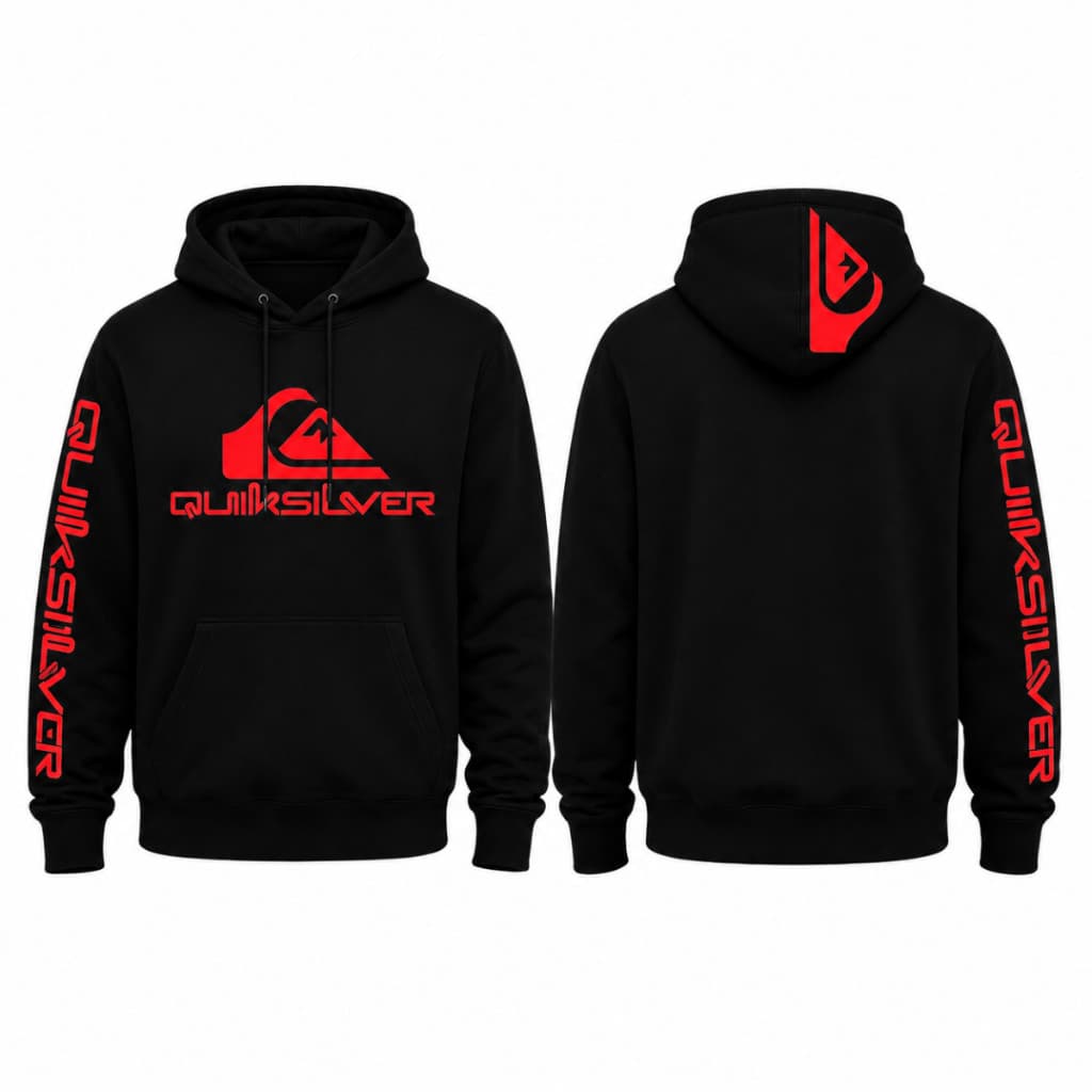 Moletom Canguru Quiksilver Skate Surf Surfing Rua Streetwear Algodão