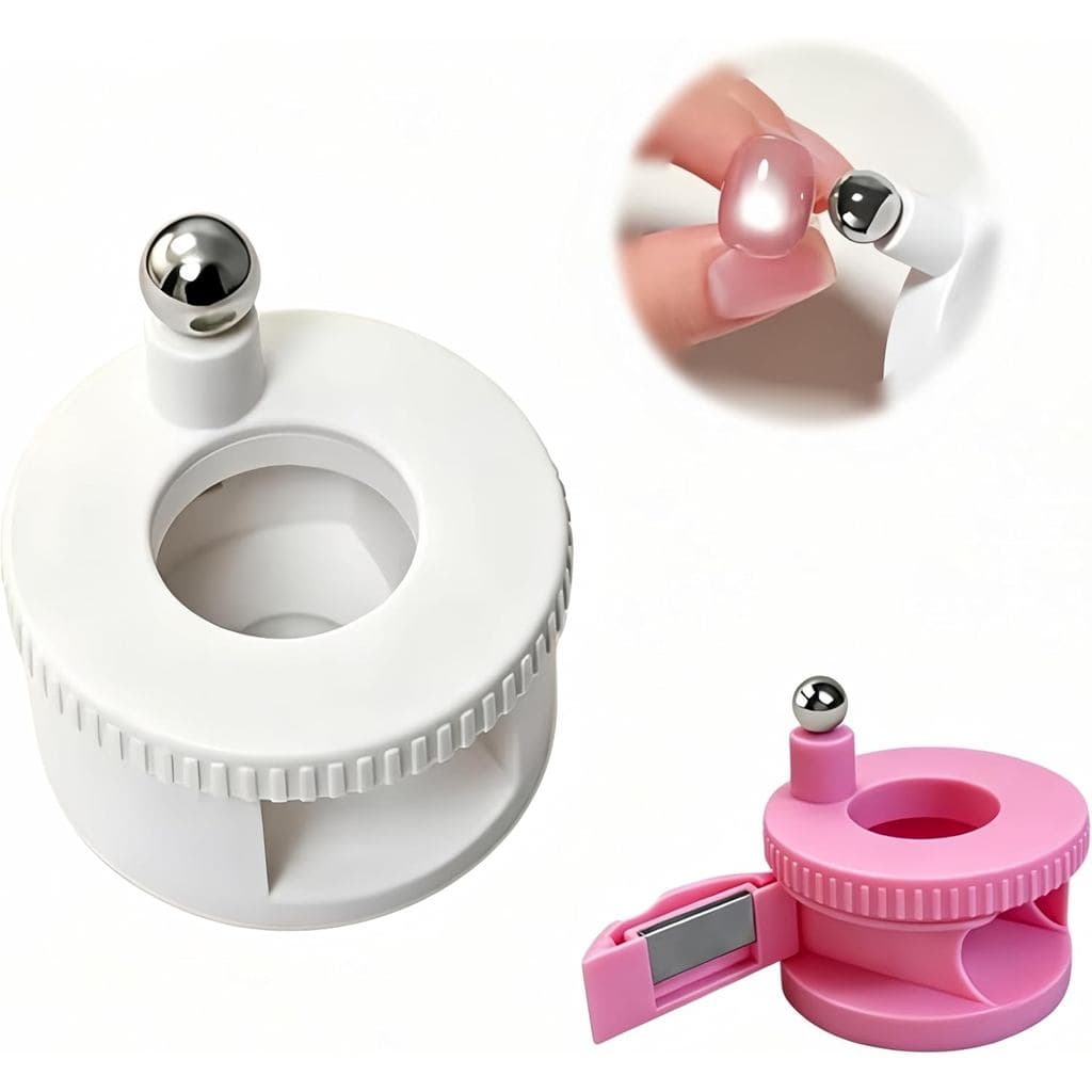 NewRingMagnetRotatingEyeMagnet–360 ° Ferramenta Magnética em Forma de Anel para Esmalte em Gel Ca-tEye, Ímã para Nail Ar