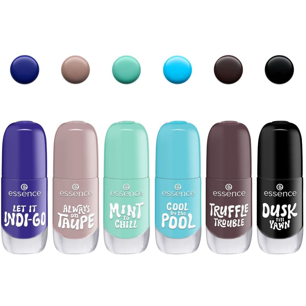 KIT 6 Esmalte Gel Nail Colour essence 8