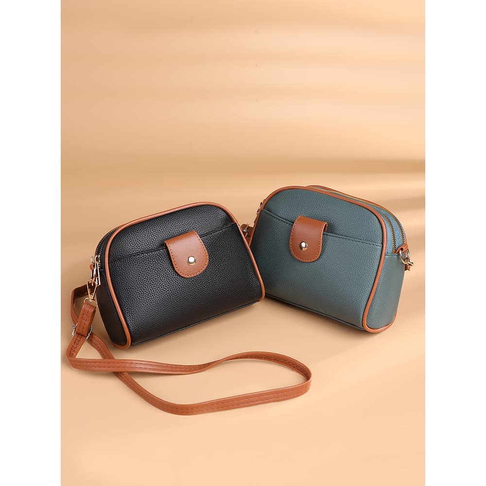 Bolsa de ombro pequena feminina bolsa mensageiro bolsa de ombro moda Casual telefone móvel pequena bolsa redonda moda mã