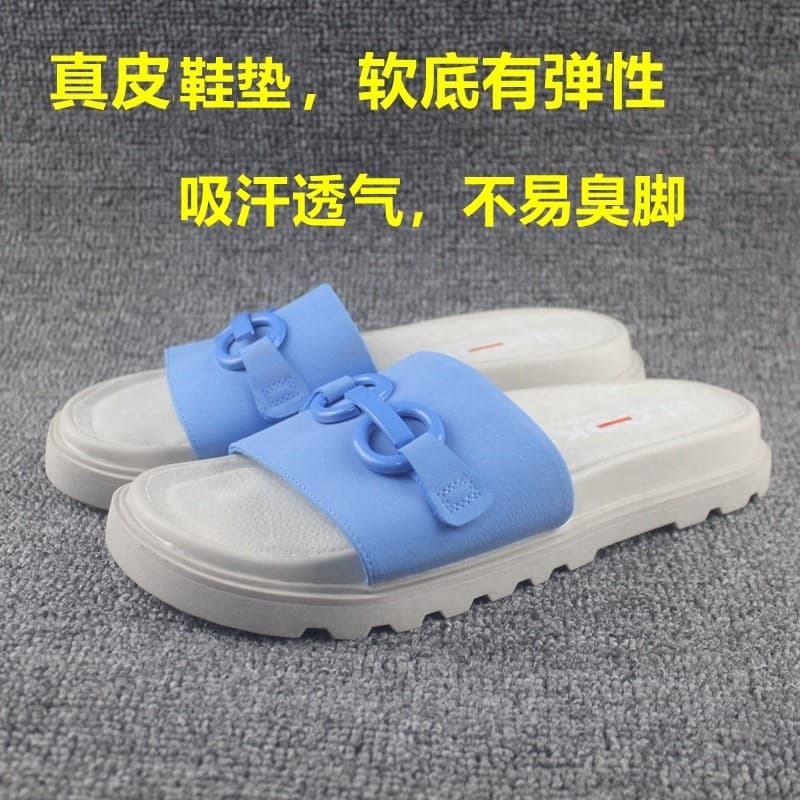 Alemão único verão senhoras chinelos Flip-Flops fundo plano tamanho grande amortecimento entressola sandálias fundo maci