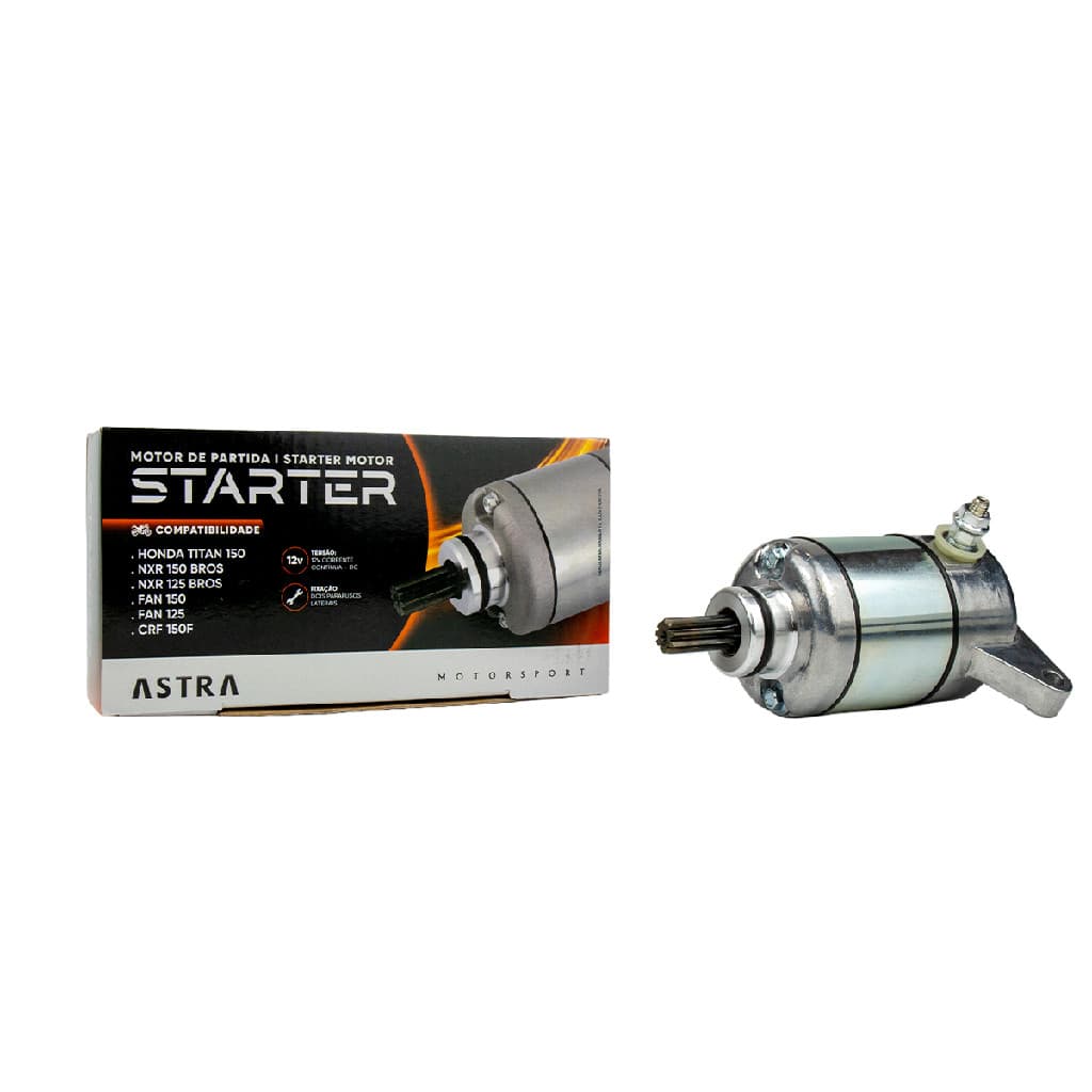 Motor Arranque As Titan150 Nxr150 06-15 Fan150 125 09-15