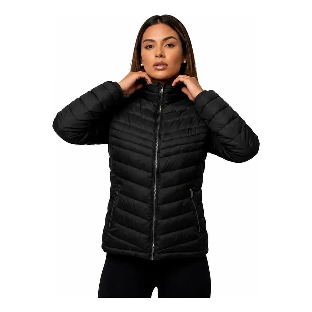 Jaqueta Puffer Feminina Premium Térmico Inverno Casual