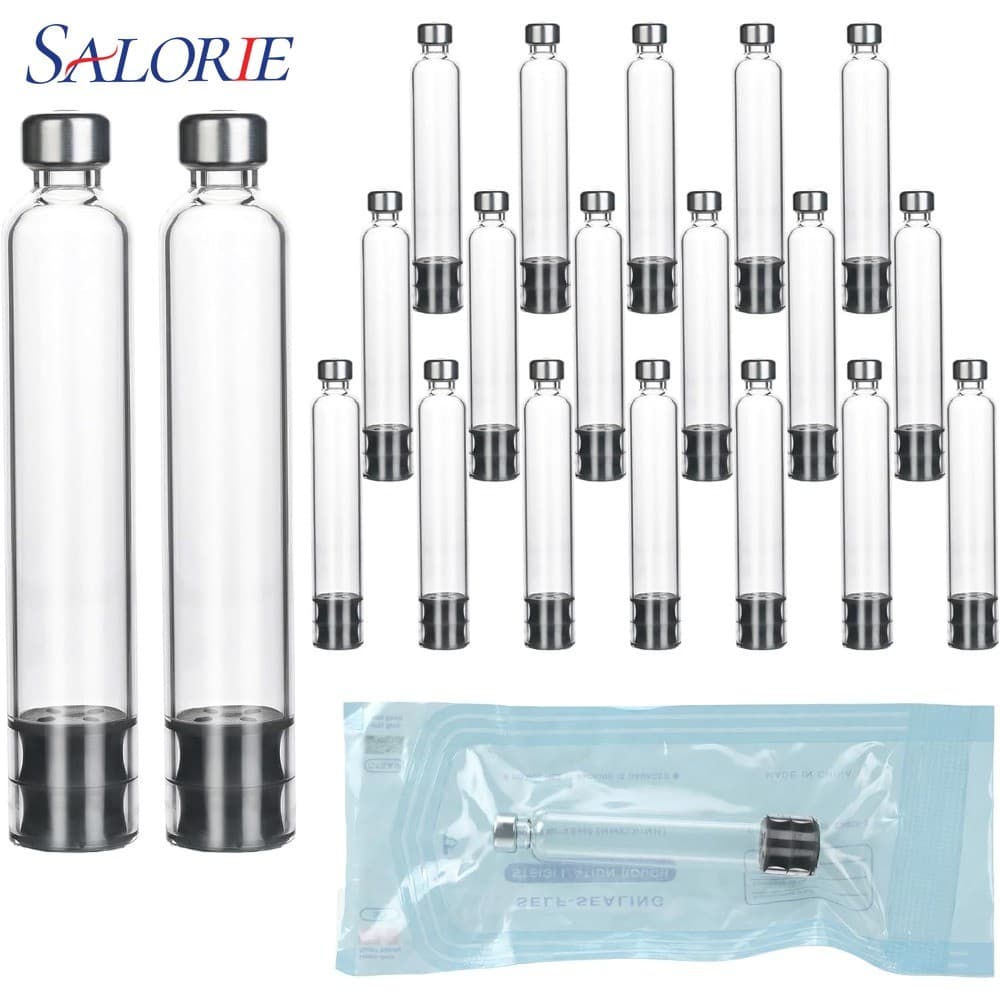 Salorie 10/20pcs Cartucho De Caneta 3ml Frasco De Vazio Embalado Individualmente Adequado Para Beleza